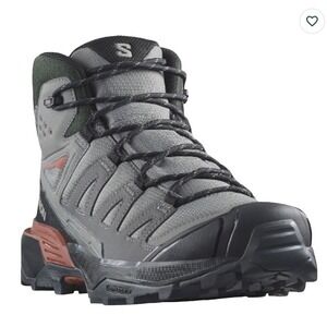 Salomon X Ultra 360 Mid CS Waterproof Gray Hiking Boots Mens 9 UK‎ 8.5 EU 42 2/3